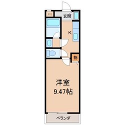 日前宮駅 徒歩13分 2階の物件間取画像